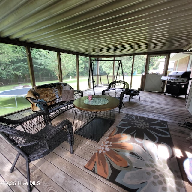 204 Tyree Rd, Kinston, NC 28504 - sunroom / solarium with an outdoor hangout area