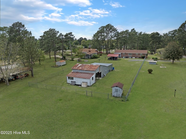 377 Louis Breeden Blvd, Hamlet, NC 28345 - view from above of property with a tree filled landscape