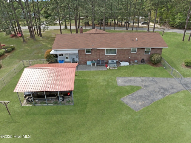377 Louis Breeden Blvd, Hamlet, NC 28345 - view from above of property
