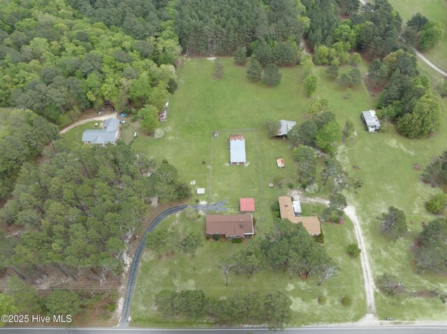 377 Louis Breeden Blvd, Hamlet, NC 28345 - aerial view of property's location featuring a forest