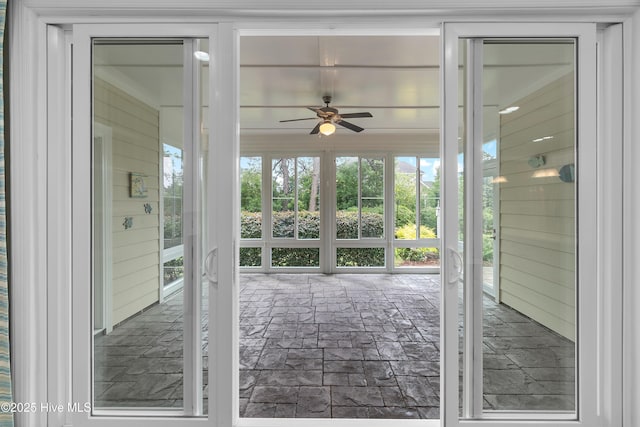 2955 Moorings Way SE, Southport, NC 28461 - view of unfurnished sunroom