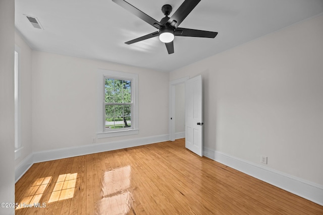 25967 US-264, Pantego, NC 27860 - empty room featuring light wood-type flooring and ceiling fan