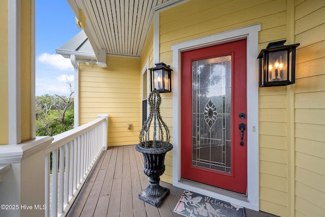 120 Windjammer Dr, Surf City, NC 28445 - view of exterior entry featuring a balcony