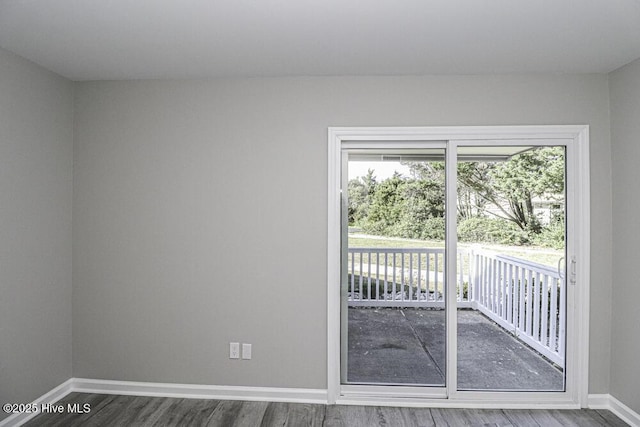 130 Salter Path Rd Unit 74, Pine Knoll Shores, NC 28512 - entryway with wood finished floors and healthy amount of natural light