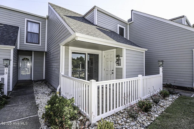 130 Salter Path Rd Unit 74, Pine Knoll Shores, NC 28512 - entrance to property with roof with shingles
