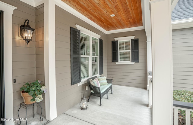 595 Wicklow Sq SW, Ocean Isle Beach, NC 28469 - view of covered porch