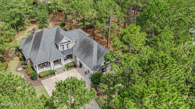 595 Wicklow Sq SW, Ocean Isle Beach, NC 28469 - view from above of property