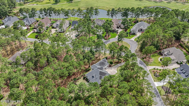595 Wicklow Sq SW, Ocean Isle Beach, NC 28469 - aerial view of property's location featuring nearby suburban area, a golf club, and a large body of water