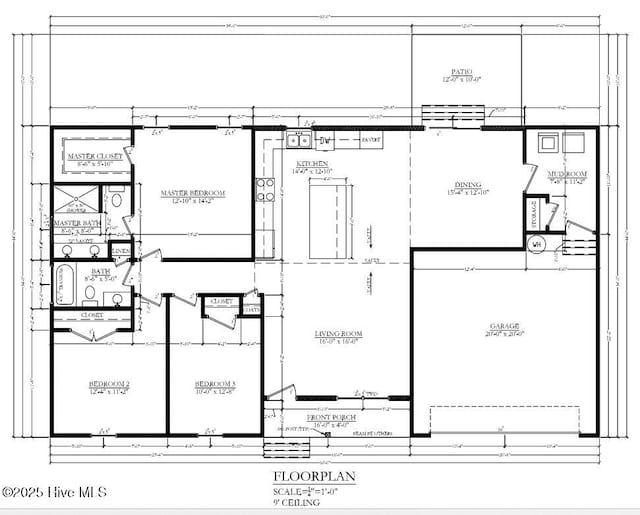 904 Nautillus Ct, New Bern, NC 28560 - view of home floor plan