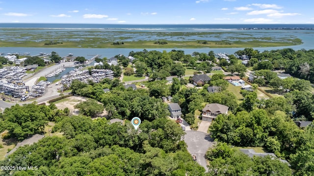 103 Coppers Trl, Wilmington, NC 28411 - bird's eye view of a nearby body of water and a tree filled landscape