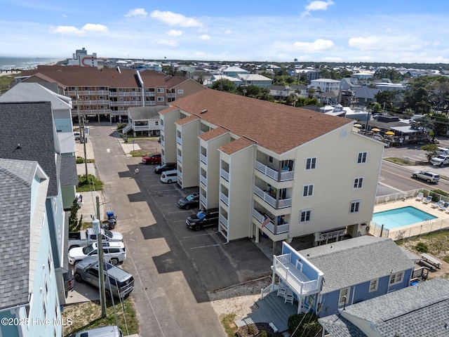 1004 Carolina Beach Ave S Unit B6, Carolina Beach, NC 28428 - bird's eye view of a pool