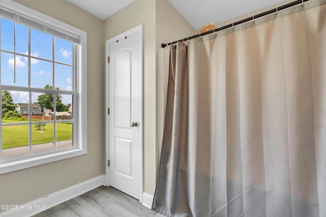 203 Mccain St, Beulaville, NC 28518 - bathroom with plenty of natural light and curtained shower