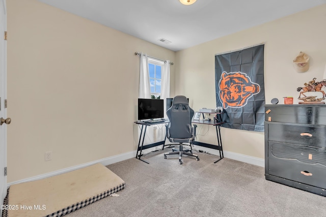 203 Mccain St, Beulaville, NC 28518 - office area with carpet and baseboards