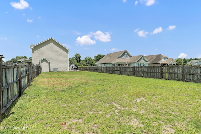 203 Mccain St, Beulaville, NC 28518 - view of fenced backyard