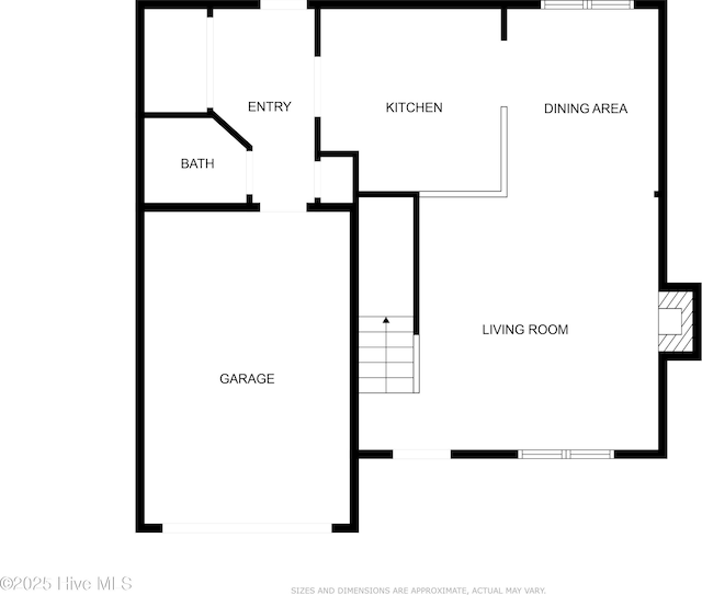203 Mccain St, Beulaville, NC 28518 - view of floor plan / room layout