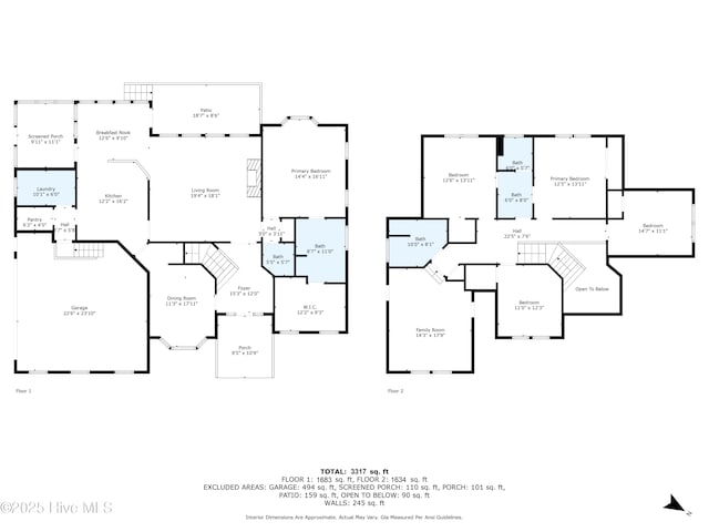 1514 Grandiflora Dr, Leland, NC 28451 - view of home floor plan