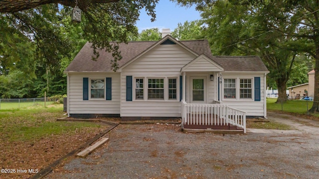 350 Hubert Blvd, Hubert, NC 28539 - bungalow featuring a chimney and a shingled roof