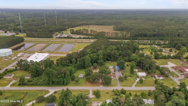 350 Hubert Blvd, Hubert, NC 28539 - aerial view of property's location with a forest