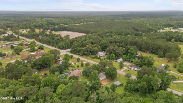 350 Hubert Blvd, Hubert, NC 28539 - drone / aerial view of a heavily wooded area