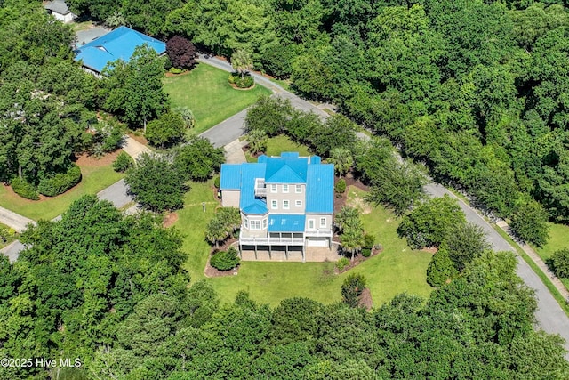 311 S Kingfisher Ln, Hampstead, NC 28443 - aerial view of property and surrounding area
