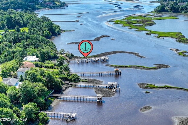 311 S Kingfisher Ln, Hampstead, NC 28443 - bird's eye view of a large body of water