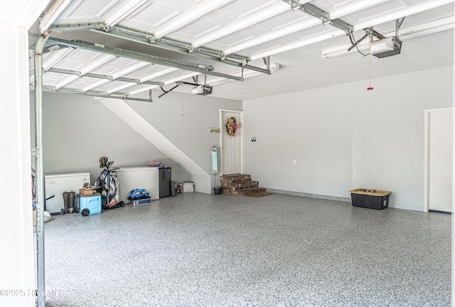 409 S Grace Chapel Church Rd, Hamlet, NC 28345 - garage with a garage door opener