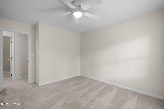 3313 Aster Ct, Wilmington, NC 28409 - empty room featuring light carpet and ceiling fan