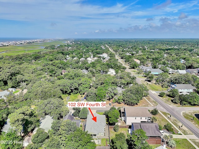 102 SW 4th St, Oak Island, NC 28465 - aerial perspective of suburban area