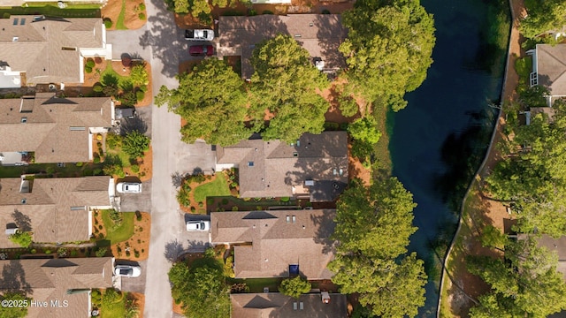 111 Mcginnis Dr, Pine Knoll Shores, NC 28512 - aerial view of residential area featuring a large body of water