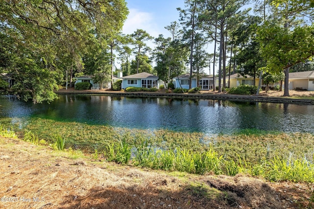 111 Mcginnis Dr, Pine Knoll Shores, NC 28512 - water view featuring nearby suburban area
