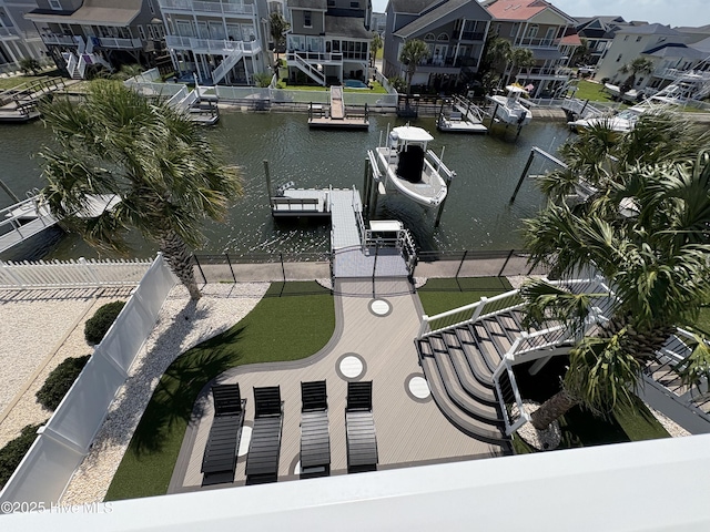 23 Leland St, Ocean Isle Beach, NC 28469 - aerial view of residential area with a nearby body of water