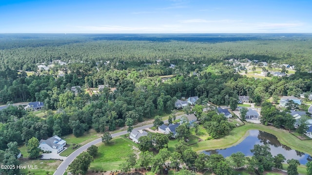 3478 Belle Meade Way NE, Leland, NC 28451 - aerial view of property's location with a large body of water and nearby suburban area