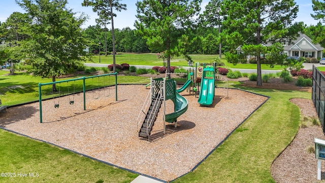 3478 Belle Meade Way NE, Leland, NC 28451 - community play area with a lawn