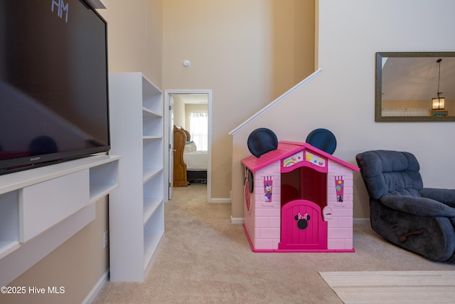 337 Brewington Rd, Clinton, NC 28328 - recreation room featuring carpet floors and baseboards