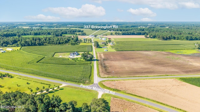 337 Brewington Rd, Clinton, NC 28328 - aerial view of sparsely populated area