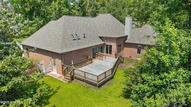 7006 Club House Dr, New Bern, NC 28562 - view from above of property