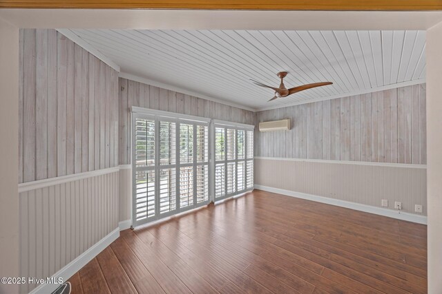 7006 Club House Dr, New Bern, NC 28562 - unfurnished dining area with a chandelier and ornamental molding