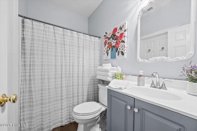 4465 Orchard Knob Ln, High Point, NC 27265 - bathroom featuring toilet and vanity