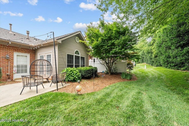 4465 Orchard Knob Ln, High Point, NC 27265 - view of yard with a patio area