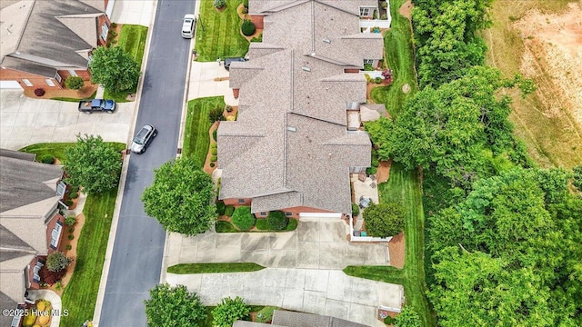4465 Orchard Knob Ln, High Point, NC 27265 - aerial perspective of suburban area