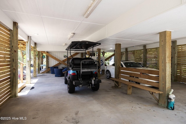 210 Upchurch Dr, Newport, NC 28570 - view of garage