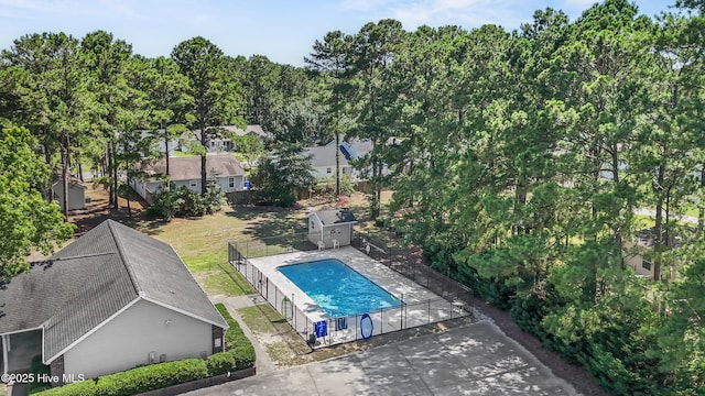 4399 Owendon Dr, Shallotte, NC 28470 - view of pool with area for grilling