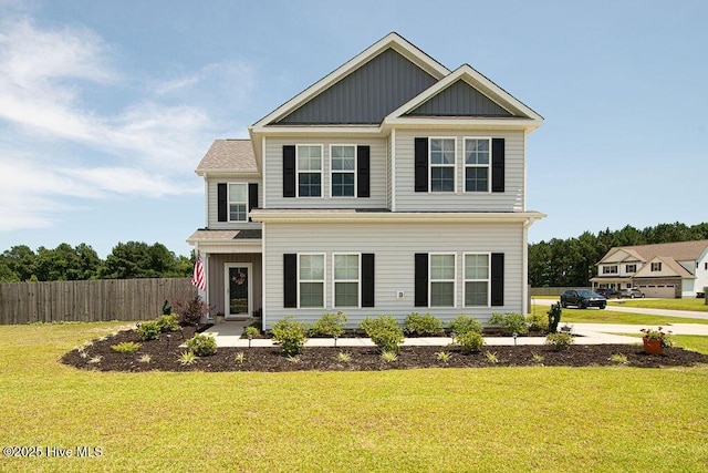 103 Baymeade Ct, Peletier, NC 28584 - view of front of home with board and batten siding