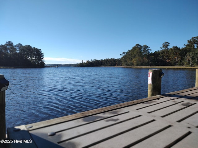 103 Baymeade Ct, Peletier, NC 28584 - dock area with a water view