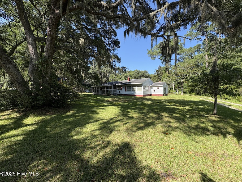 1677 Gause Landing Rd SW, Ocean Isle Beach, NC 28469 - view of green lawn