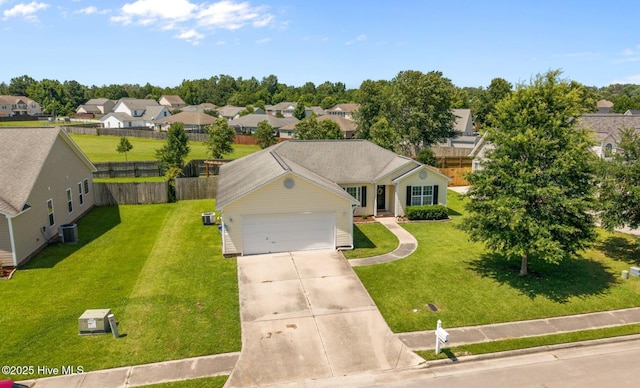 2950 Judge Manly Dr, New Bern, NC 28562 - view of front of property featuring a residential view, a garage, and driveway