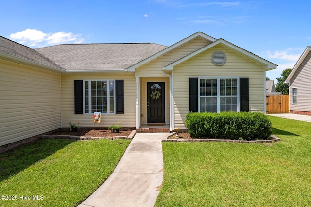 2950 Judge Manly Dr, New Bern, NC 28562 - ranch-style home with a shingled roof