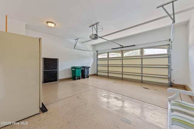 90 Shadow Creek Ct, Pinehurst, NC 28374 - garage featuring a garage door opener and freestanding refrigerator