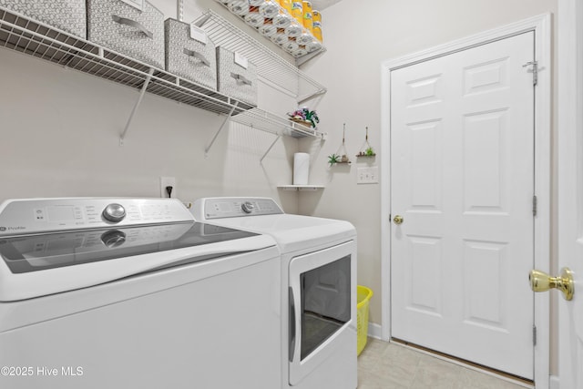 110 Whiteleaf Dr, Jacksonville, NC 28546 - washroom with washer and clothes dryer