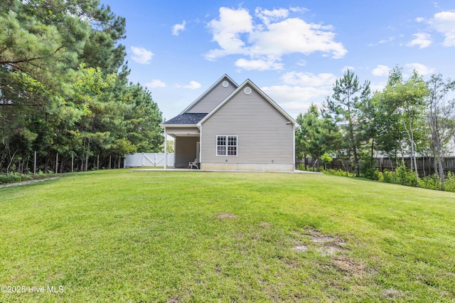 110 Whiteleaf Dr, Jacksonville, NC 28546 - back of house